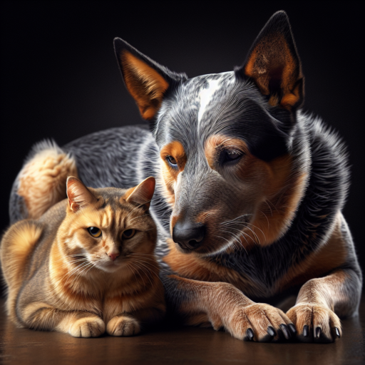 are australian cattle dogs good with cats