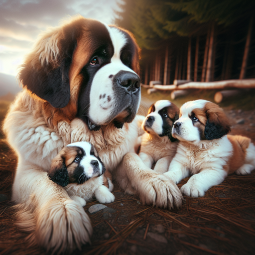 are saint bernards good with other dogs