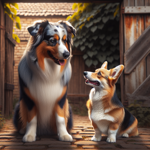 australian shepherd vs corgi