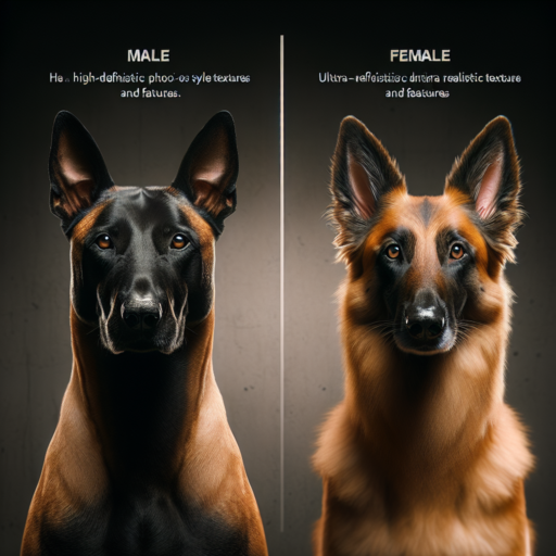 belgian malinois male vs female