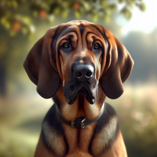 bloodhound german shepherd mix