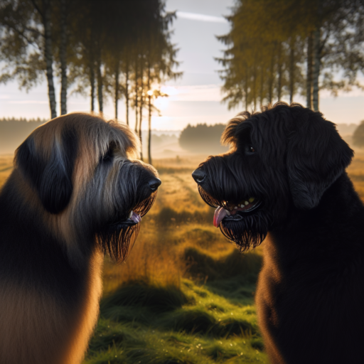 briard vs bouvier