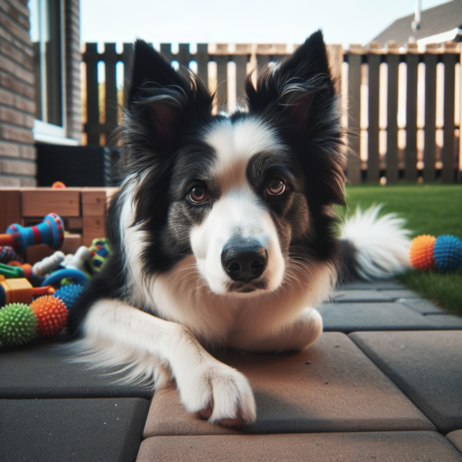 can border collies be left alone