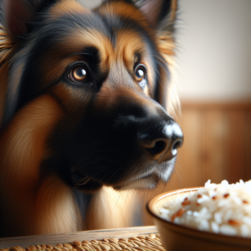 can german shepherds eat rice