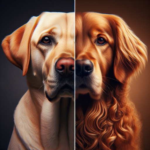 difference between labrador and golden retriever