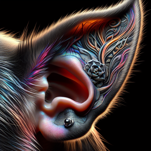 dog ear tattoo