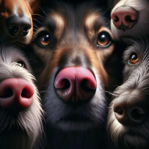 dogs with pink noses