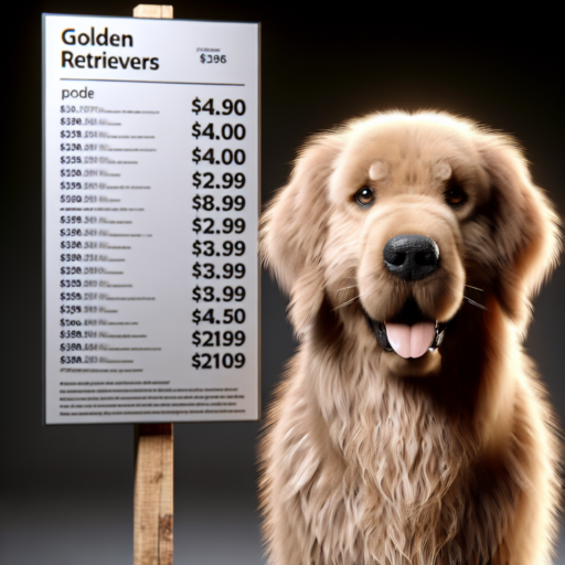 how much do golden retrievers cost