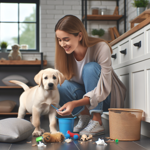 lab puppy proofing your home