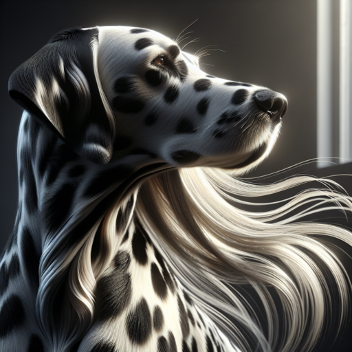 long haired dalmatian