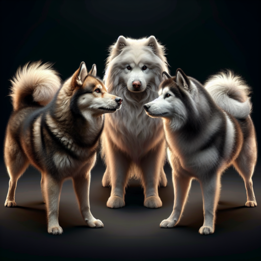 malamute vs husky vs samoyed