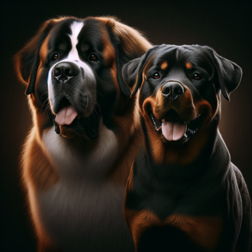 saint bernard vs rottweiler