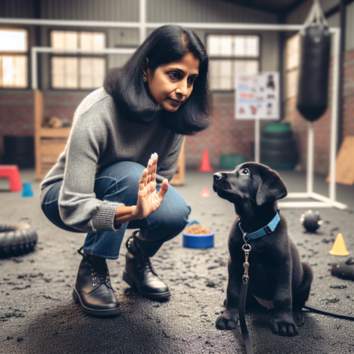 training lab puppy not bark