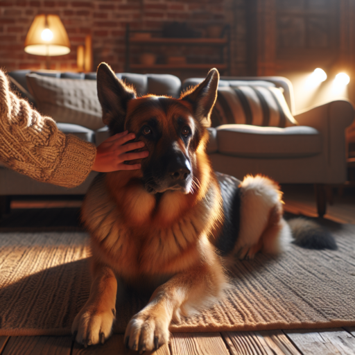 why your german shepherd does not like to cuddle